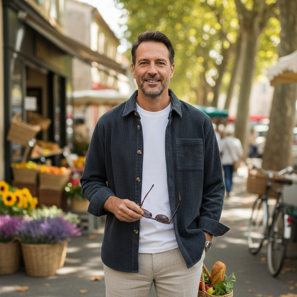 Lorenzo™ | Camicia in velluto a coste