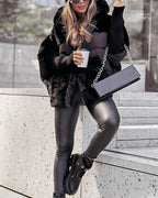 Susanna | Giacca in piuma elegante con cappuccio