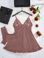 Alessandra | Camicia da notte sexy in pizzo