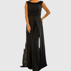 Zoraida Quinn | Elegante Vestito Tuta Senza Maniche