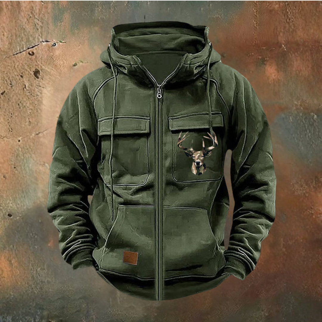 Bruno | Hoodie zippée