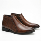 François | Bottine zippée homme élégante