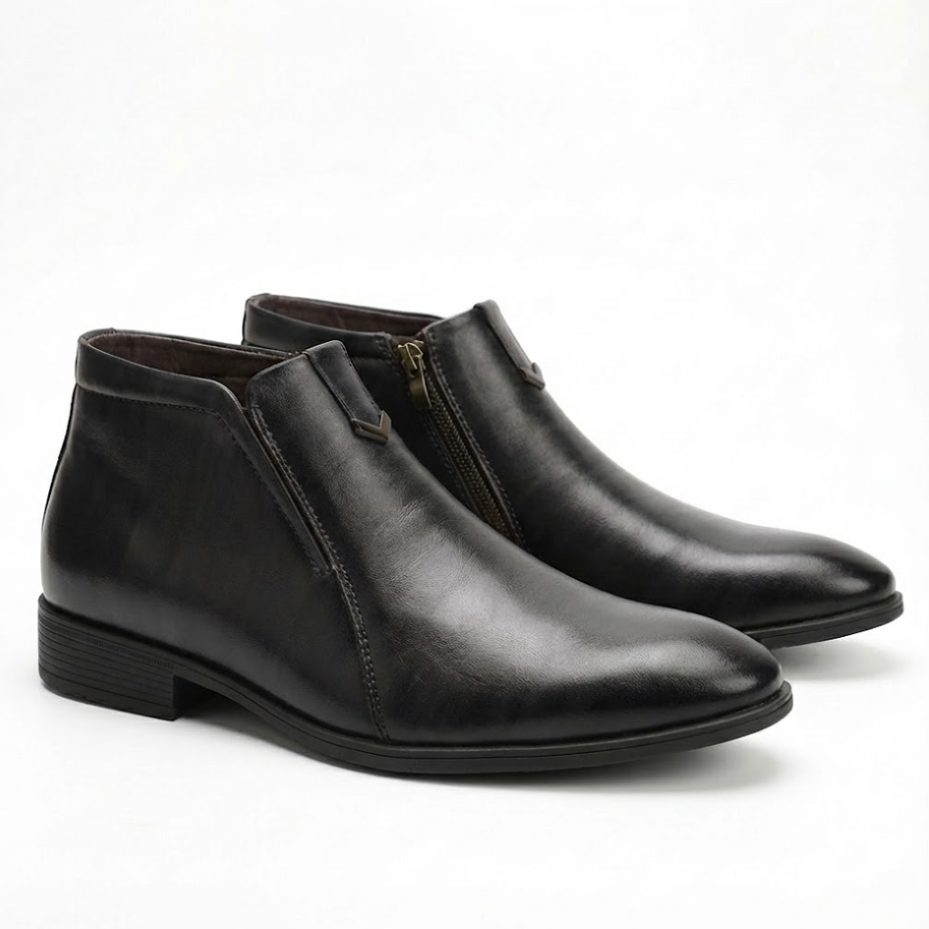 François | Bottine zippée homme élégante