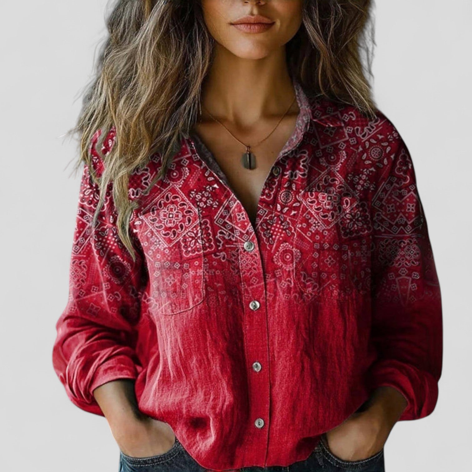 Lorenhilde | Chemisier Confortable