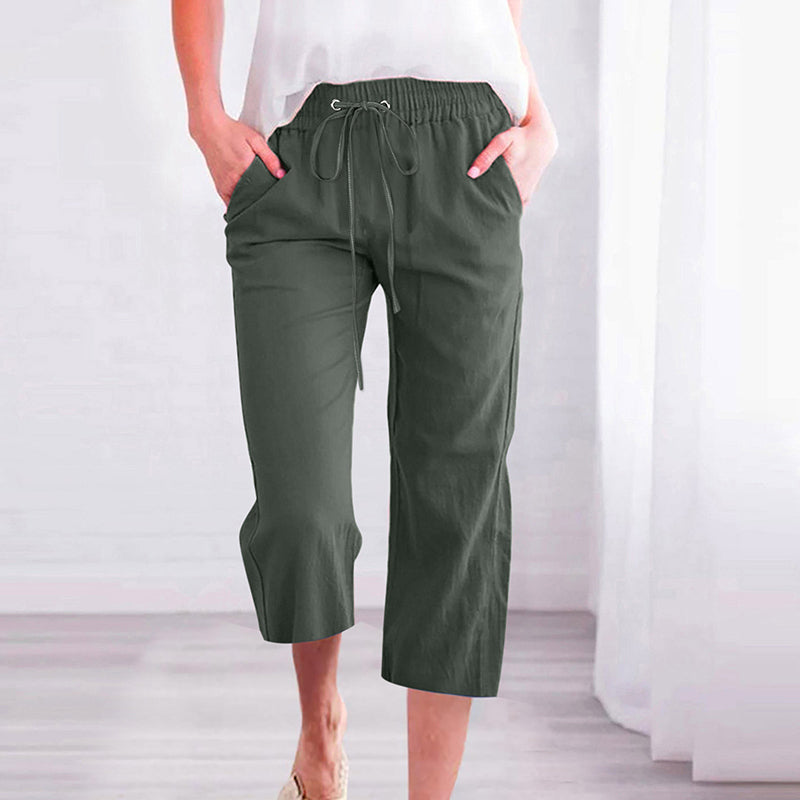Ciara - Pantalon Cropped Quotidien