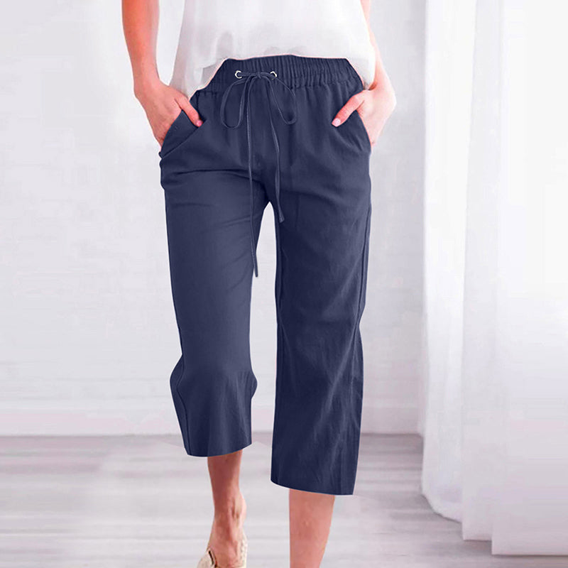 Ciara - Pantalon Cropped Quotidien