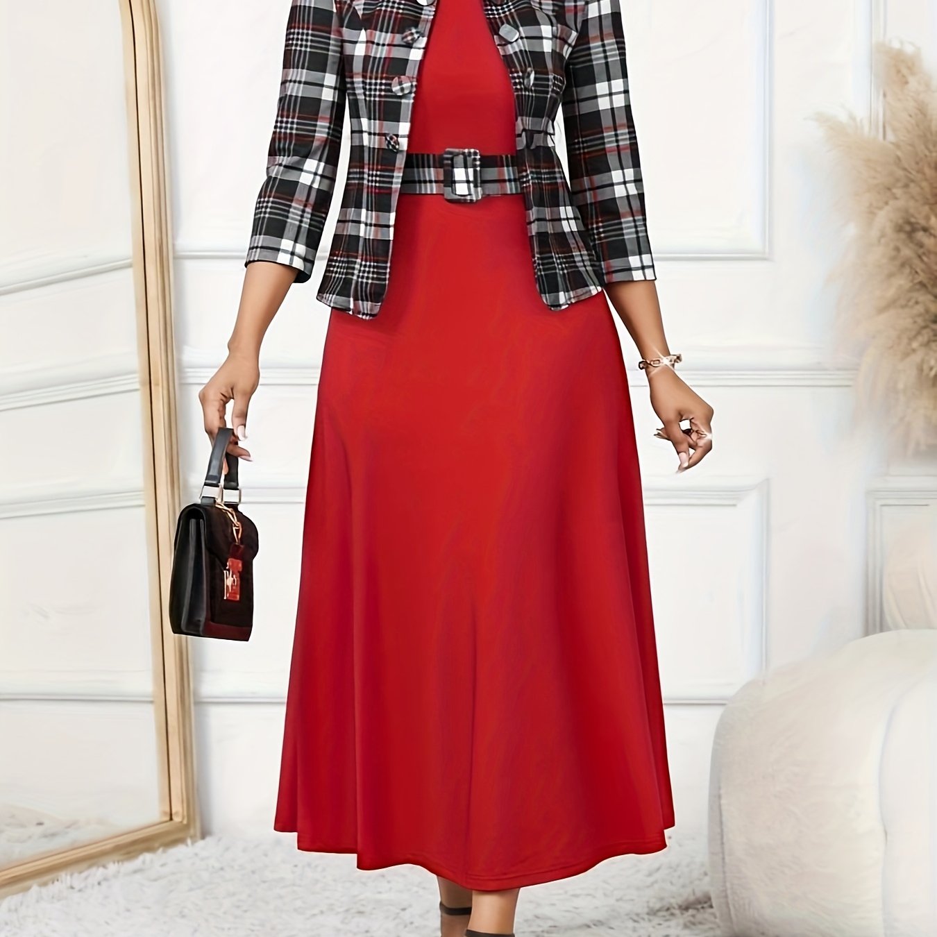 Amelie Lane | Set Due Pezzi Stampato con Cintura