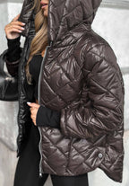 Tiziana | Giacca calda con cappuccio