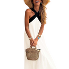 Orella | Vestito con Collo Incrociato