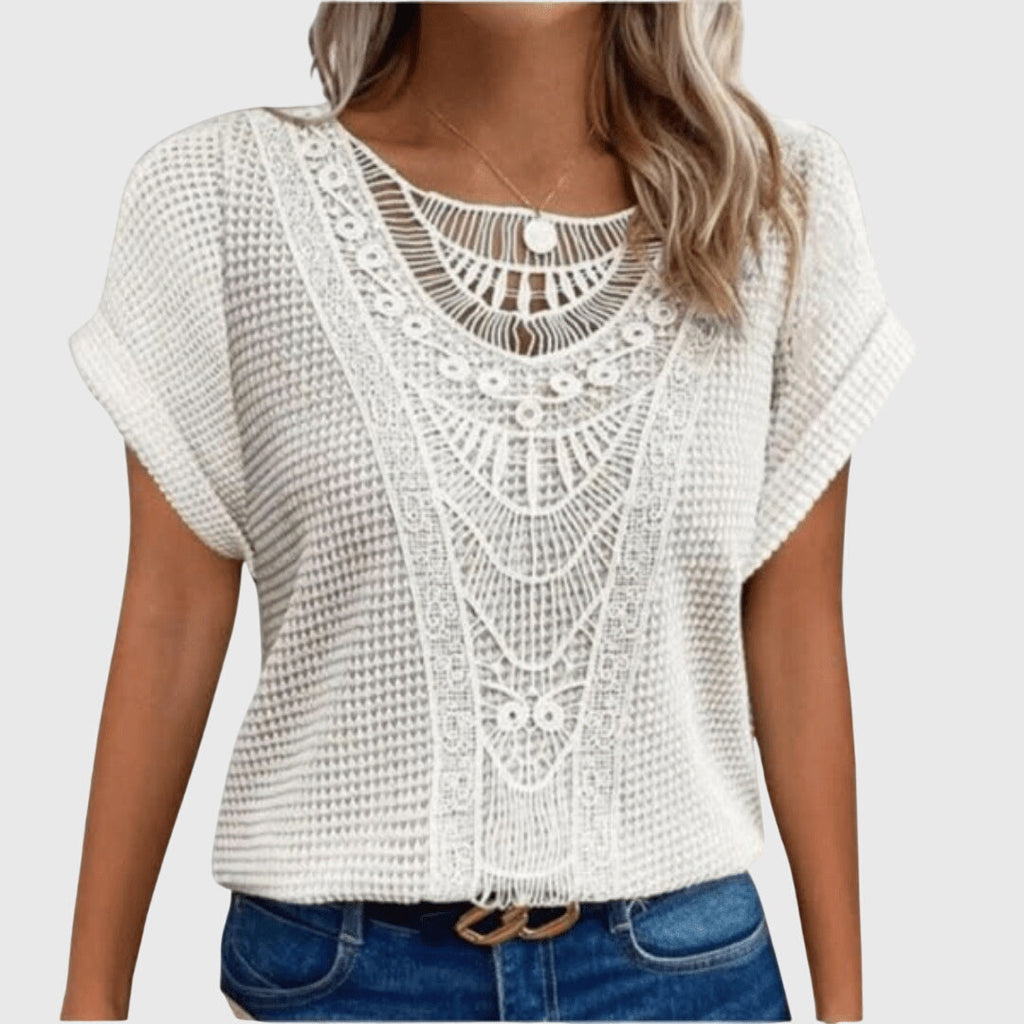 Pearl™ | Blouse Élégante Style Ibiza