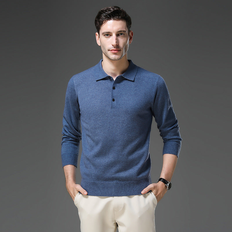 Rafael | Pull polo en cachemire