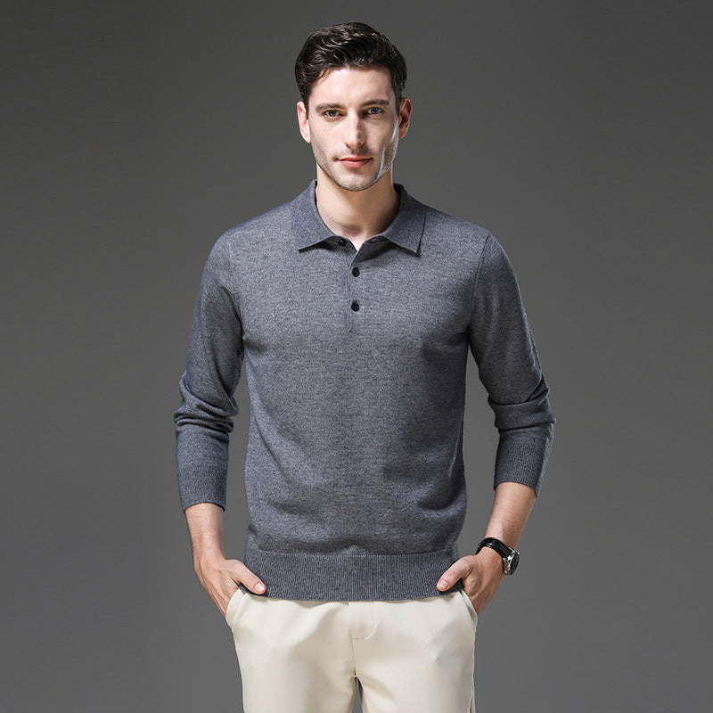 Rafael | Pull polo en cachemire
