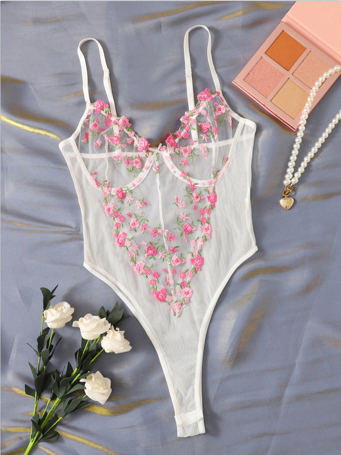 Ludovica | Corps avec des papillons brodés