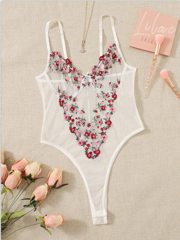 Ludovica | Corps avec des papillons brodés