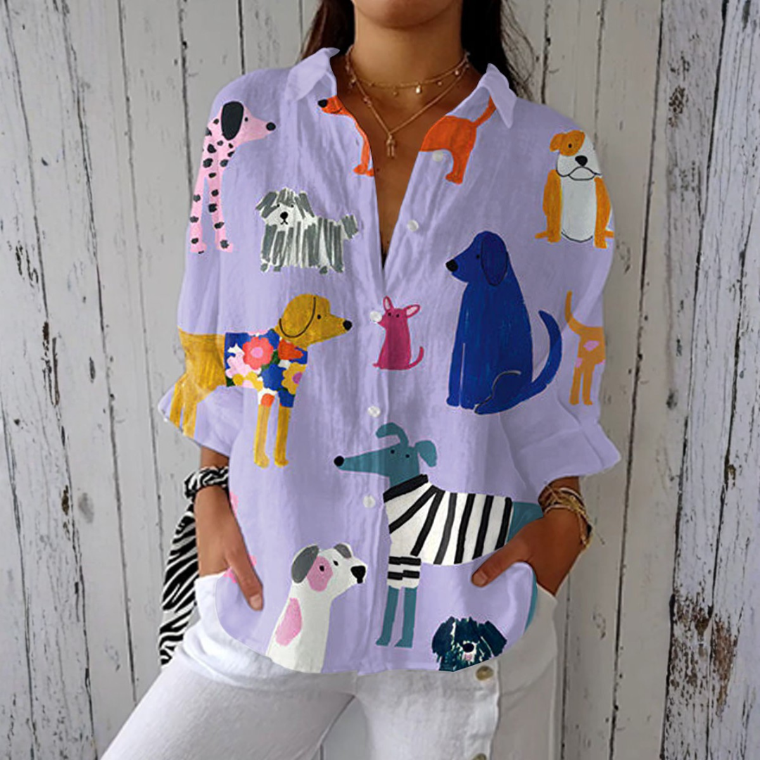 Beatrice | Blusa Cani Giocatori