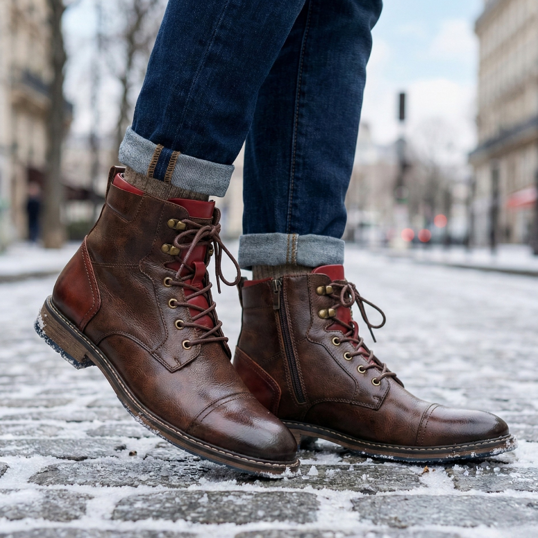 Matheo | Bottine homme vintage durable