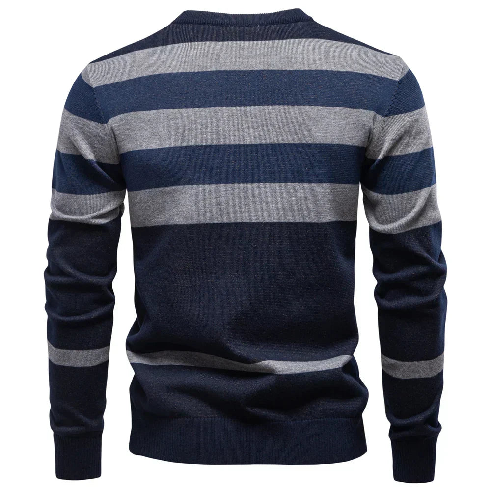 Rosenfeld | Pull en tricot pour hommes avec design en losanges
