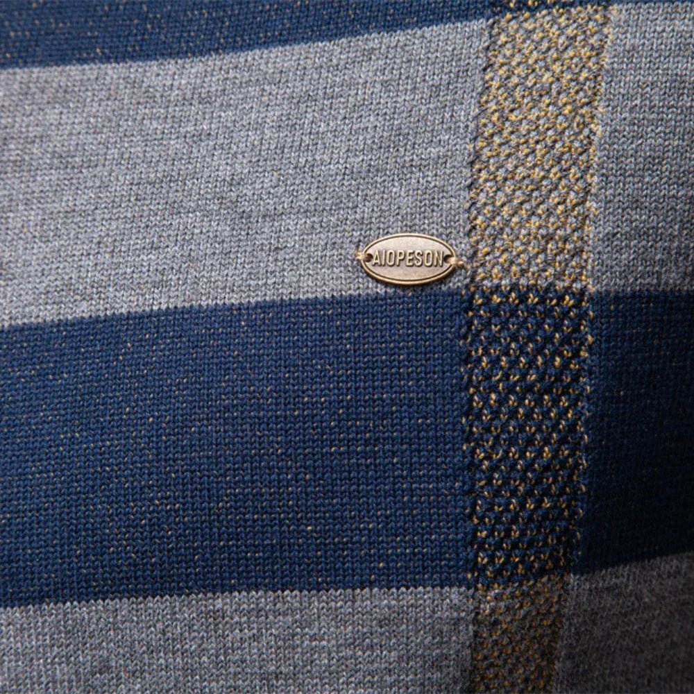 Rosenfeld | Pull en tricot pour hommes avec design en losanges