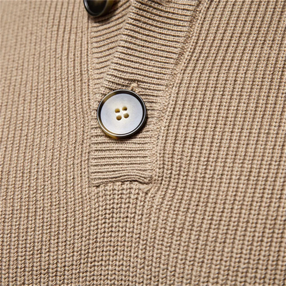 Vellin Paris | Pull pour homme avec design à boutons