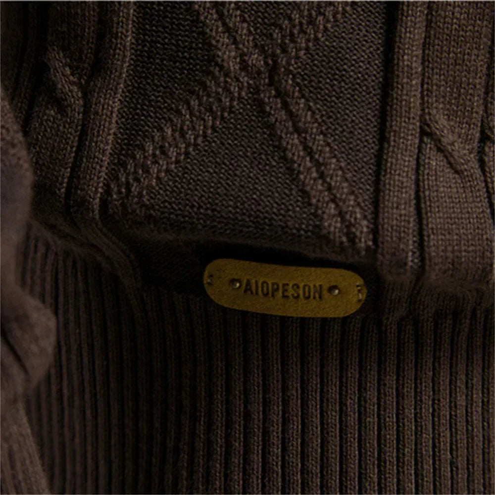 Vellin Paris | Cardigan pour hommes avec fermeture à boutons