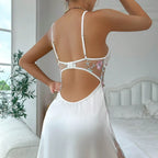 Lavinia | Camicia da notte con un motivo floreale raffinato