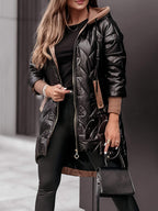 Nicoletta | Cappotto Caldo con Cappuccio