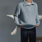 Varelli™ | Pullover Azure a quarti di zip